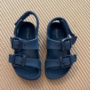Cat & Jack Kids Dark Blue Buckle Sandals